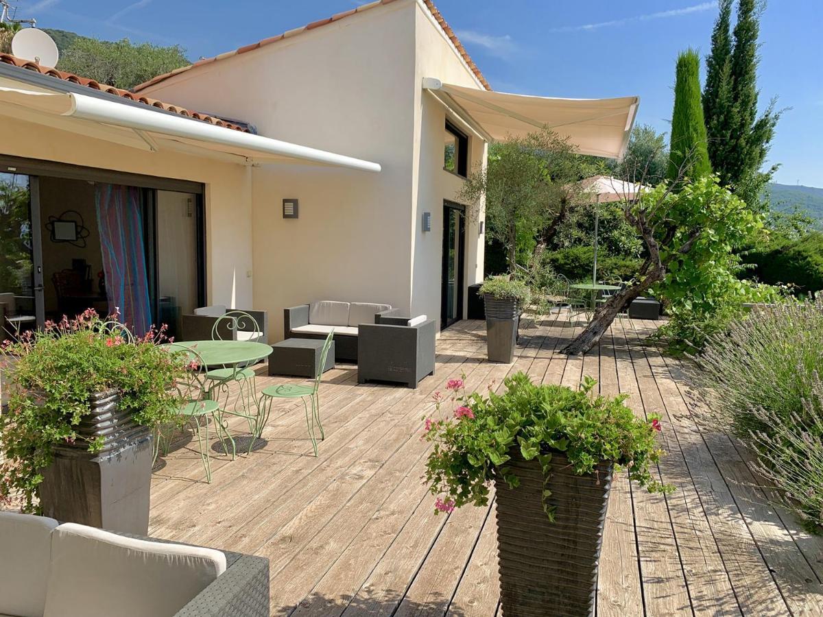 Maison D'Hotes Bleu Azur Tourrettes-sur-Loup Exterior foto